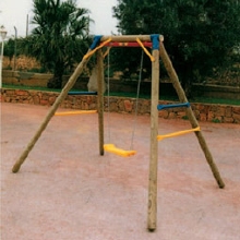 VENTA DE COLUMPIOS DE JARDIN PARA NI�OS, INDIVIDUAL DE MADERA, LL_1800 Y ENVIO GRATIS